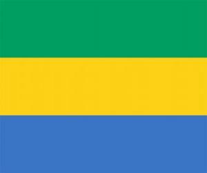 Puzzle Σημαία της Γκαμπόν